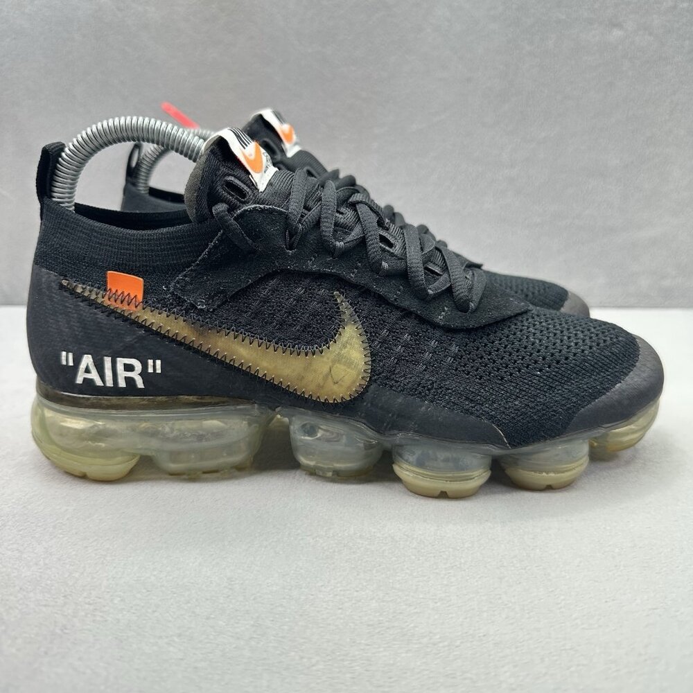 Mens 7 / Womens 8.5 Nike x Off White Air VaporMax 'Part 2'‎ The Ten Black 2018